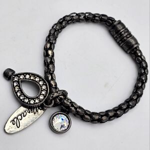 Chico's 2011 Miracle Silver Toned Charm Bracelet